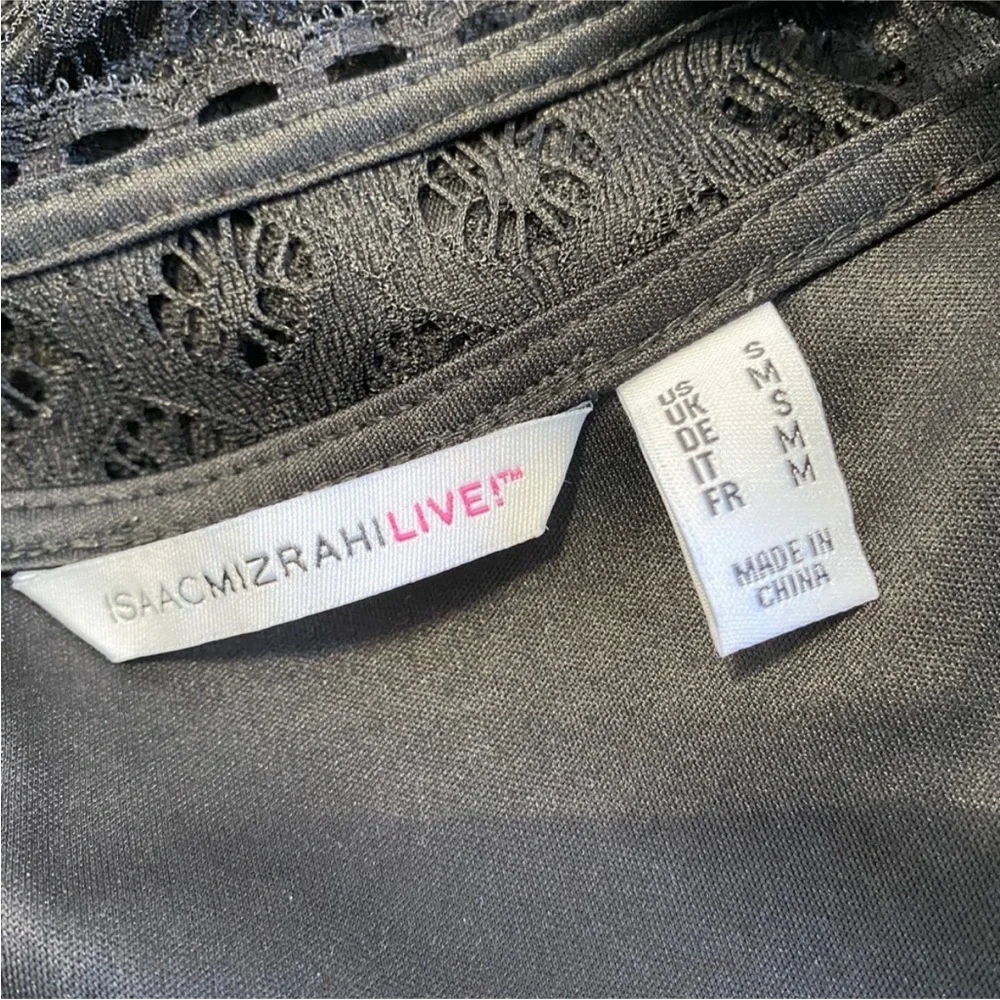 Isaac Mizrahi Live Black Lace‎ Dress